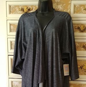 Lularoe blue denim long wrap